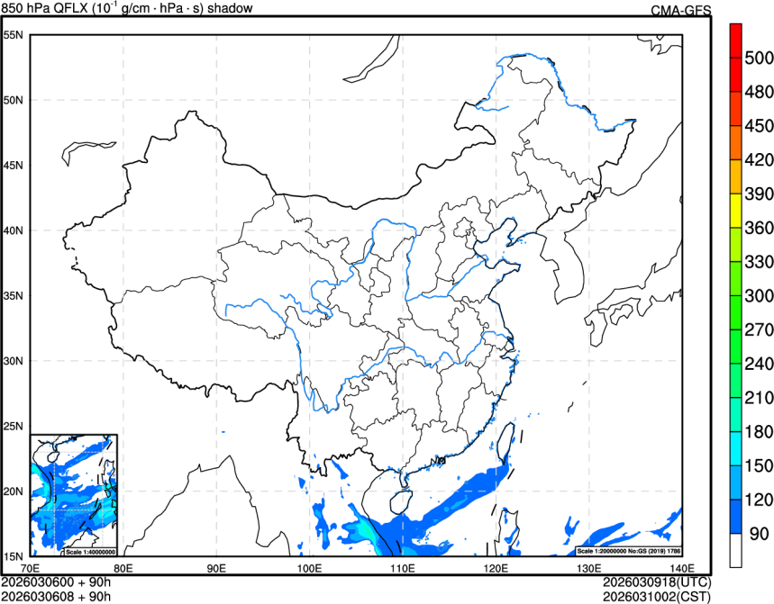 03/06 00时 +090小时