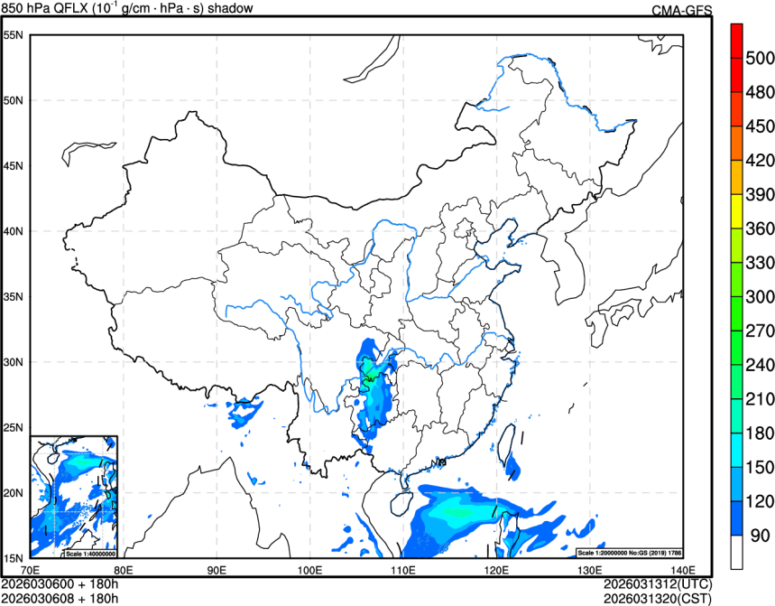 03/06 00时 +180小时