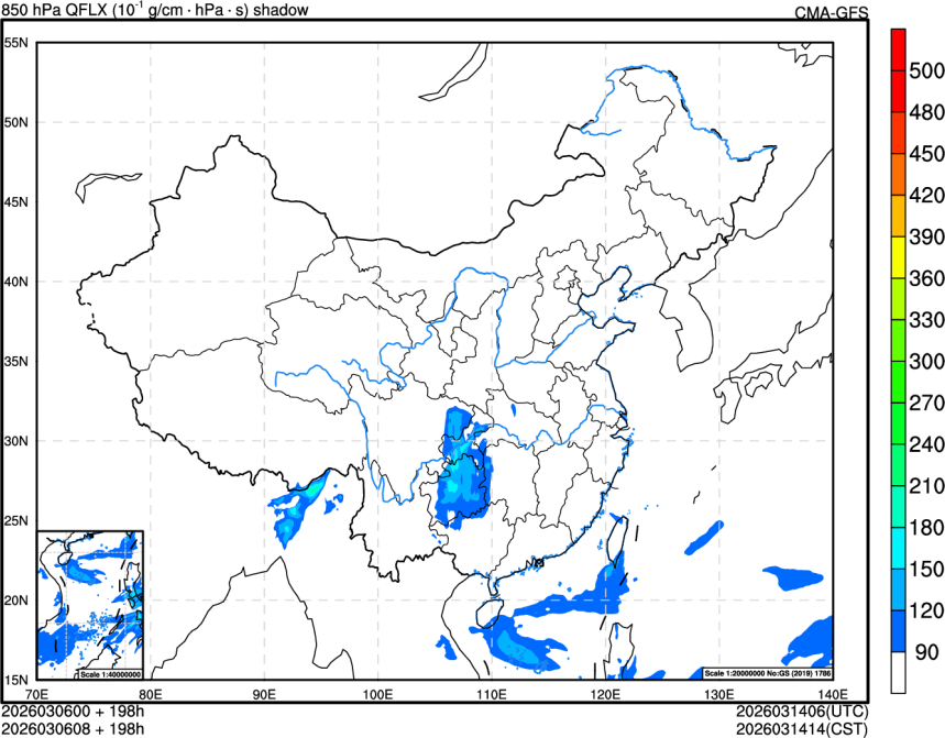 03/06 00时 +198小时