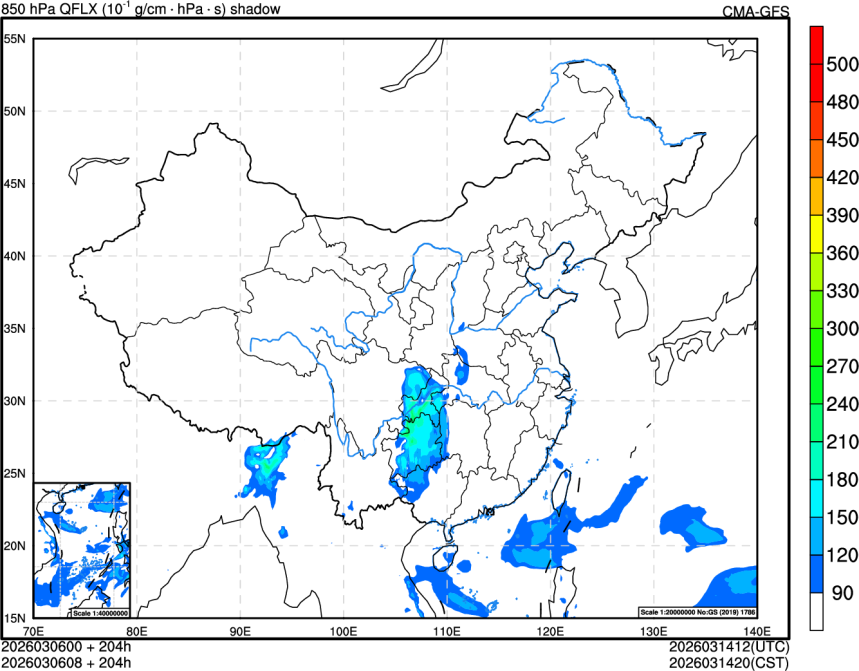 03/06 00时 +204小时