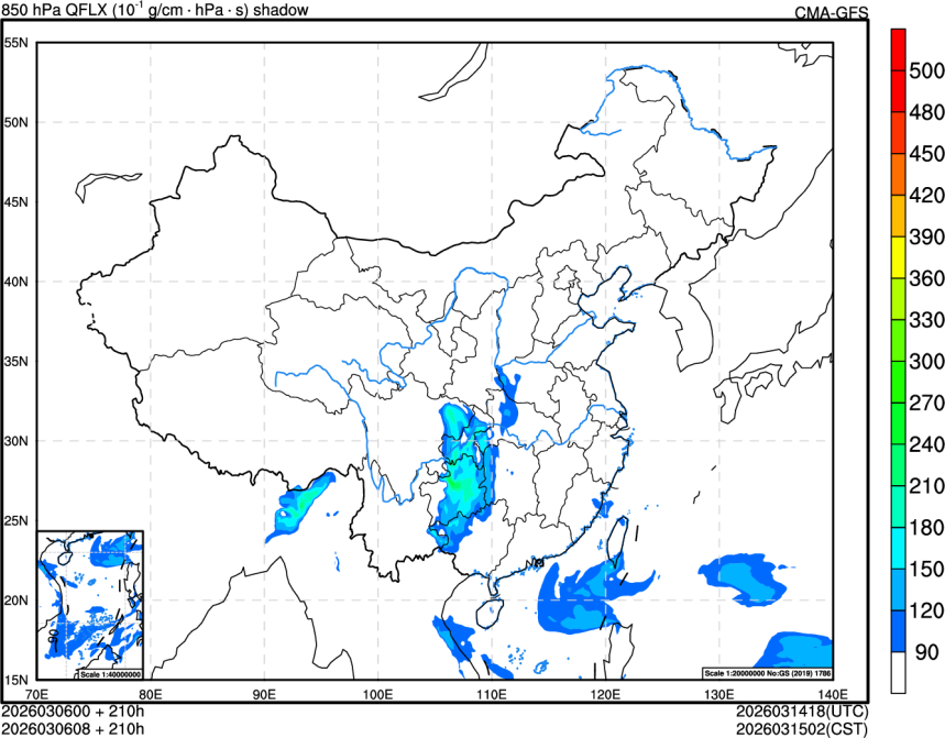 03/06 00时 +210小时