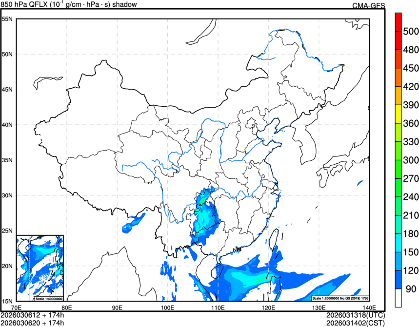 03/06 12时 +174小时