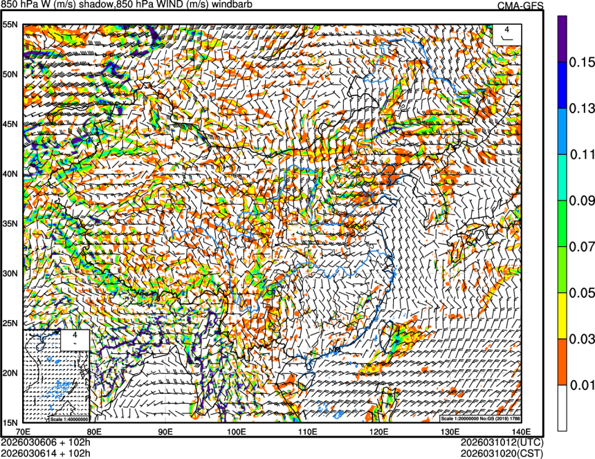 03/06 06时 +102小时