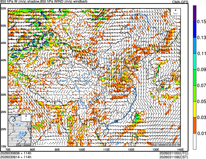 03/06 06时 +114小时