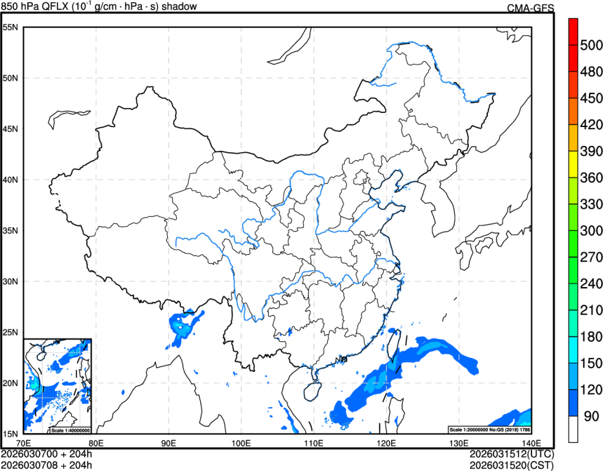 03/07 00时 +204小时