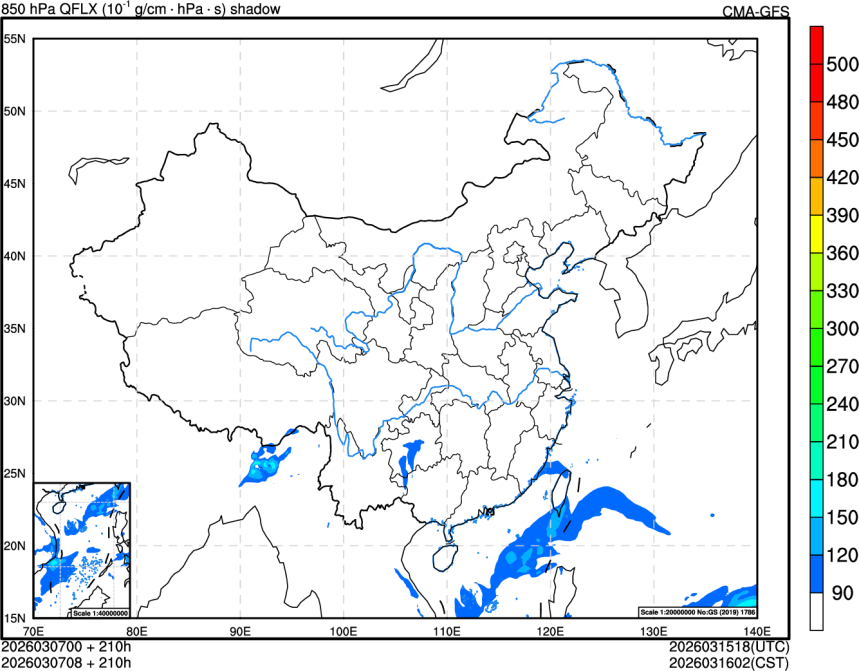 03/07 00时 +210小时