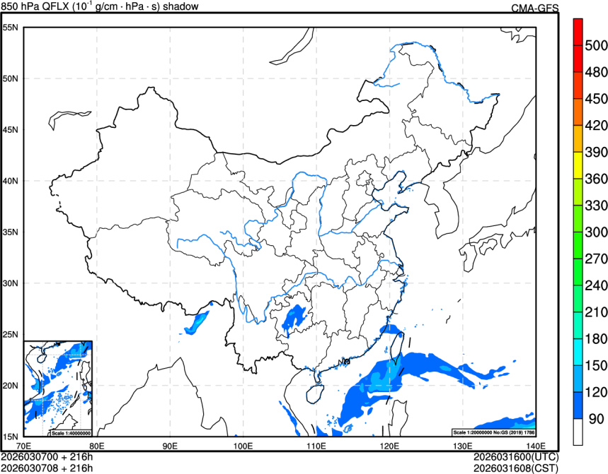 03/07 00时 +216小时