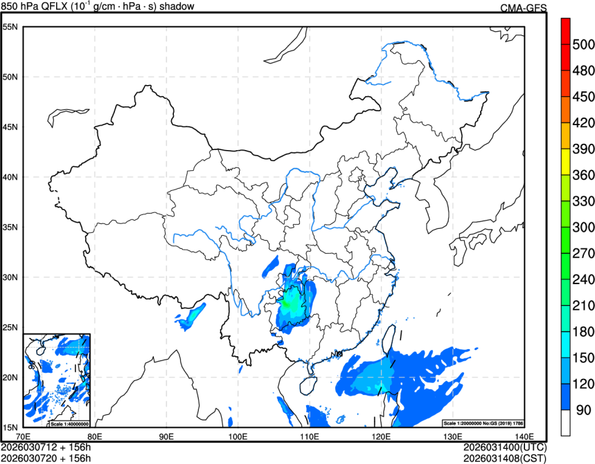 03/07 12时 +156小时