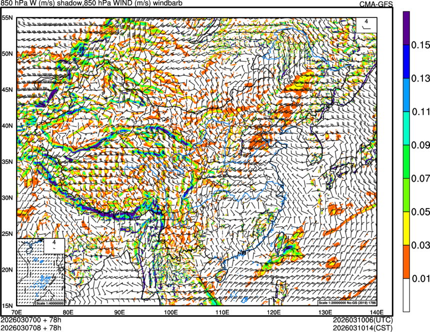 03/07 00时 +078小时