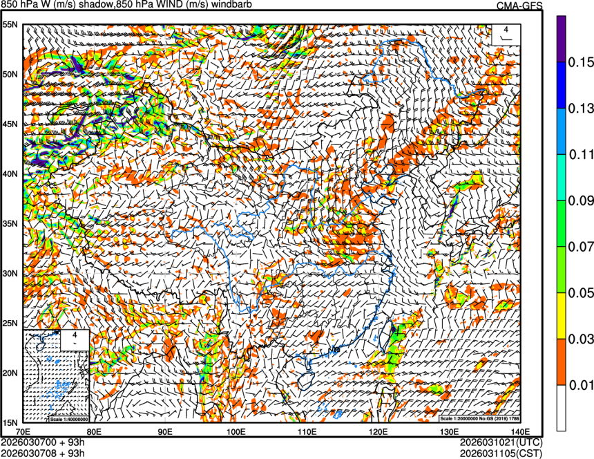 03/07 00时 +093小时