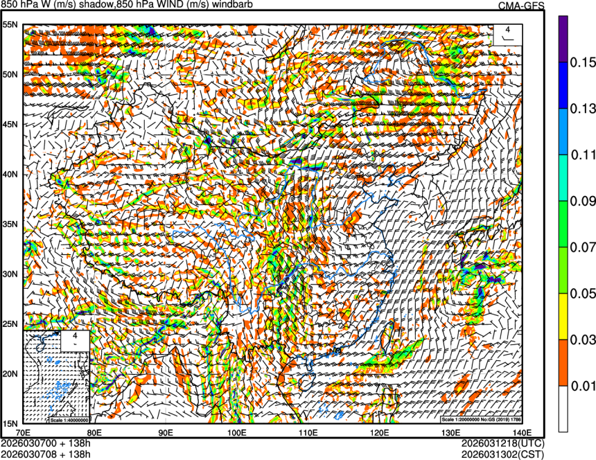 03/07 00时 +138小时