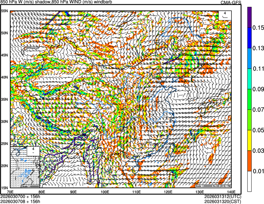 03/07 00时 +156小时