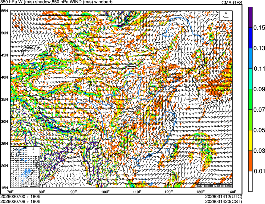 03/07 00时 +180小时
