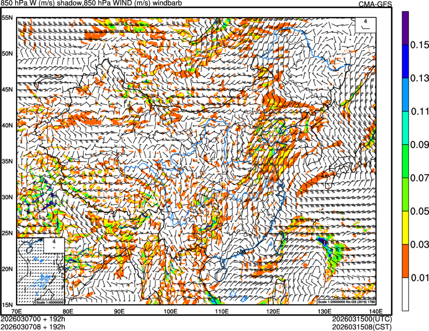 03/07 00时 +192小时
