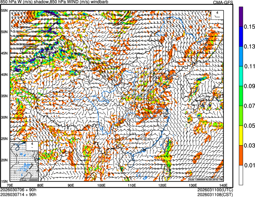 03/07 06时 +090小时