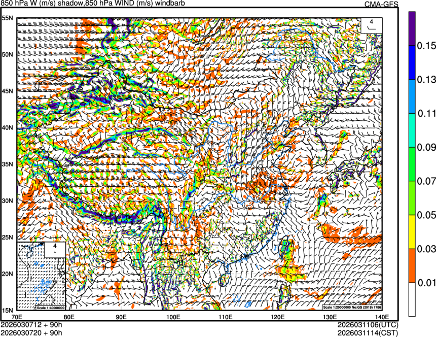 03/07 12时 +090小时