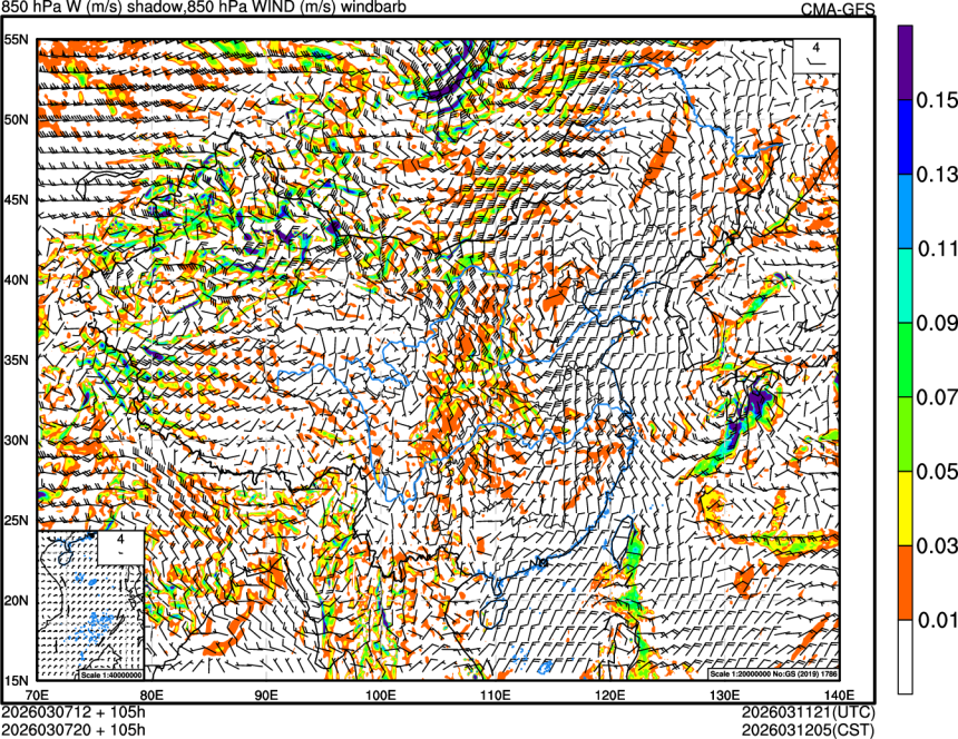 03/07 12时 +105小时