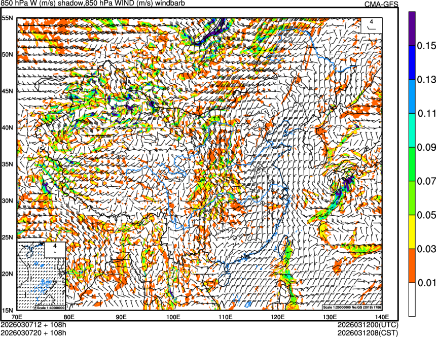 03/07 12时 +108小时