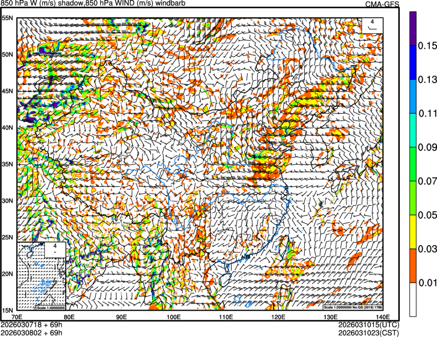 03/07 18时 +069小时