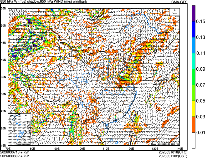 03/07 18时 +072小时