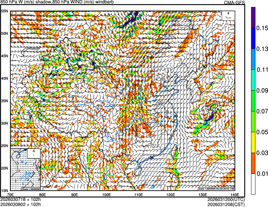 03/07 18时 +102小时