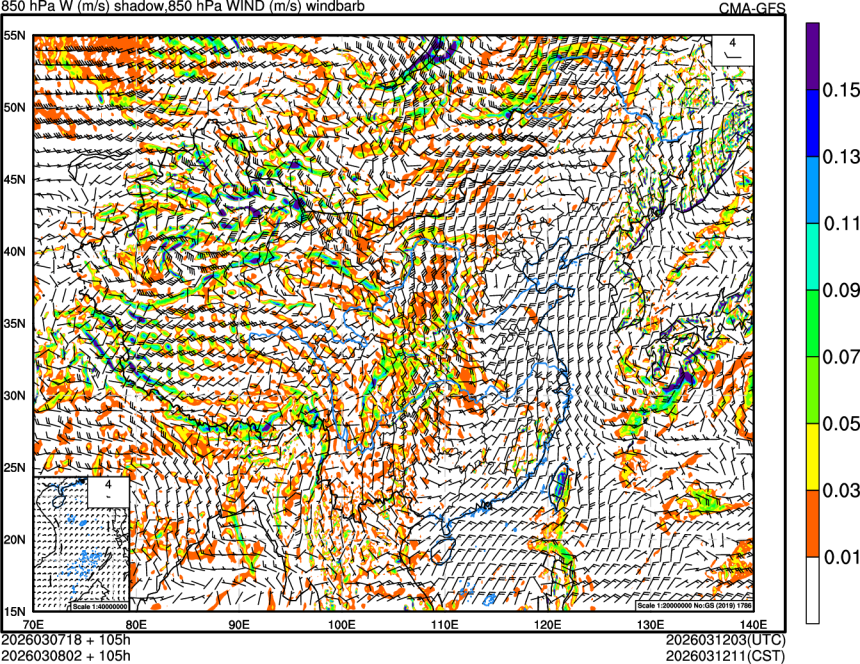 03/07 18时 +105小时