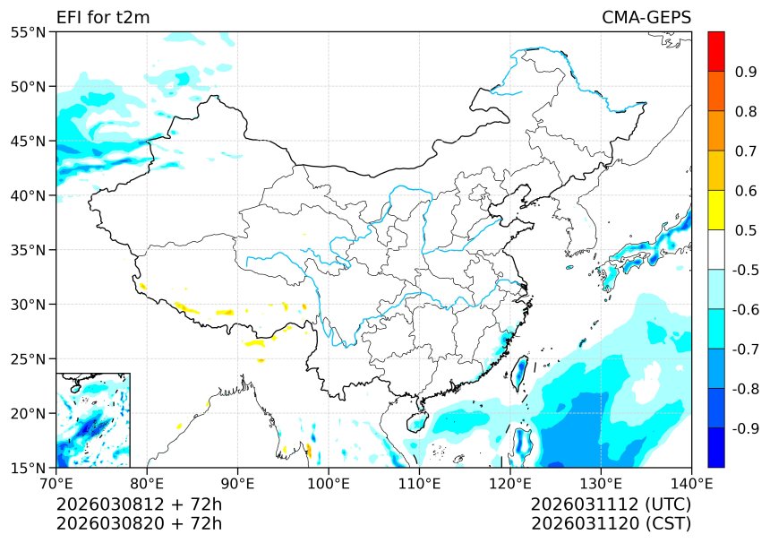 03/08 20时 +072小时