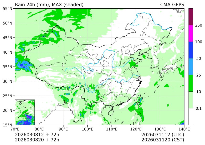 03/08 20时 +072小时