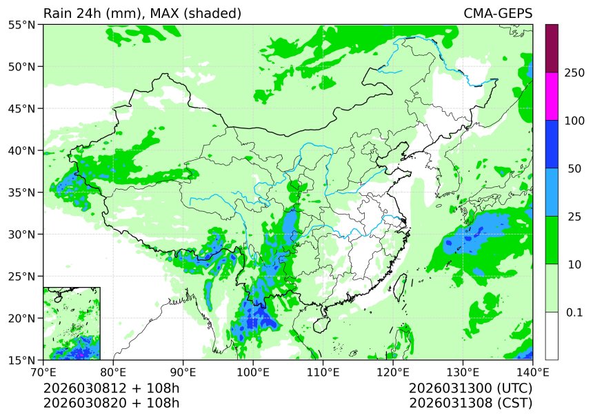 03/08 20时 +108小时