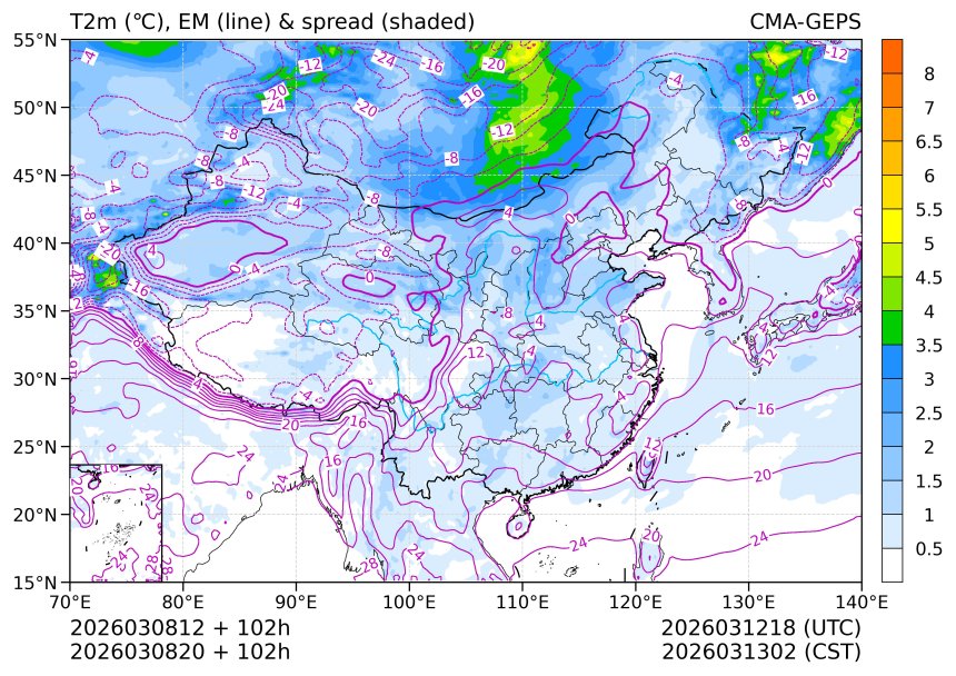 03/08 20时 +102小时
