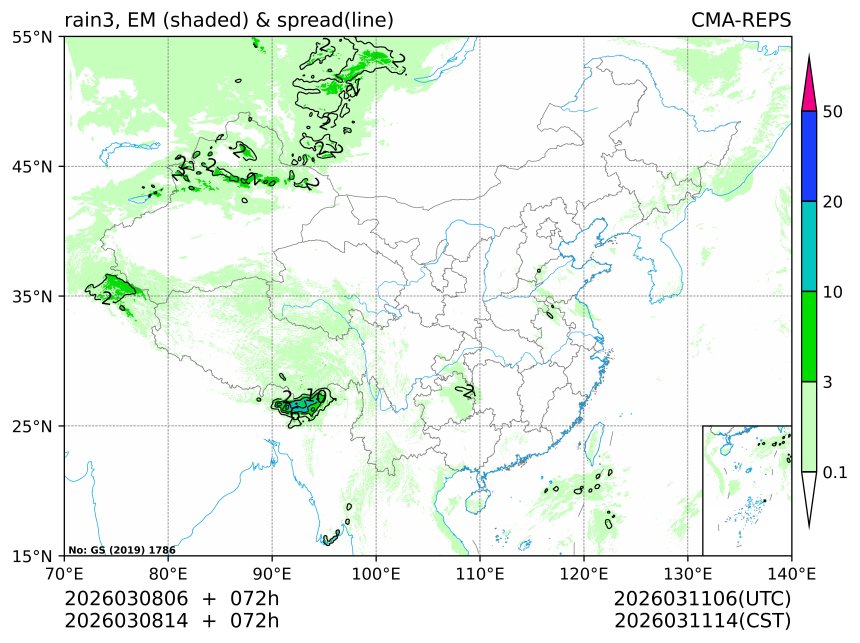 03/08 14时 +072小时