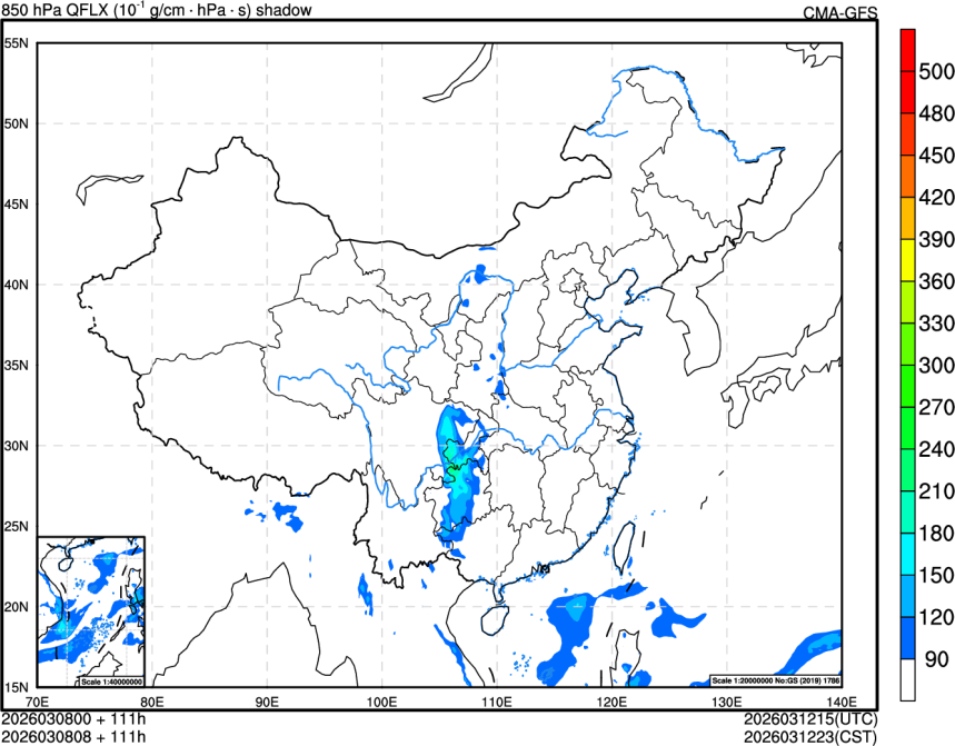 03/08 00时 +111小时