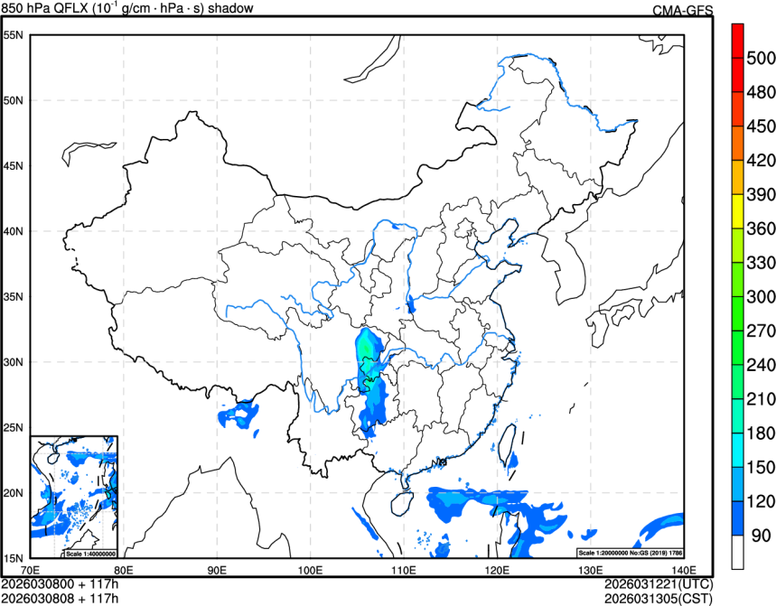 03/08 00时 +117小时