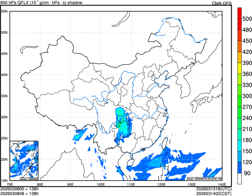 03/08 00时 +138小时