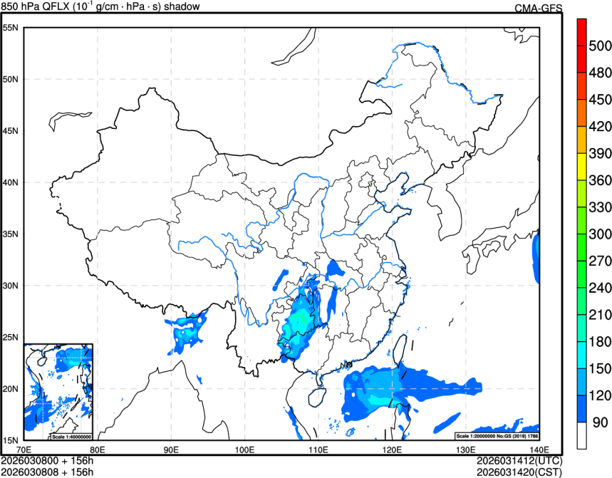 03/08 00时 +156小时