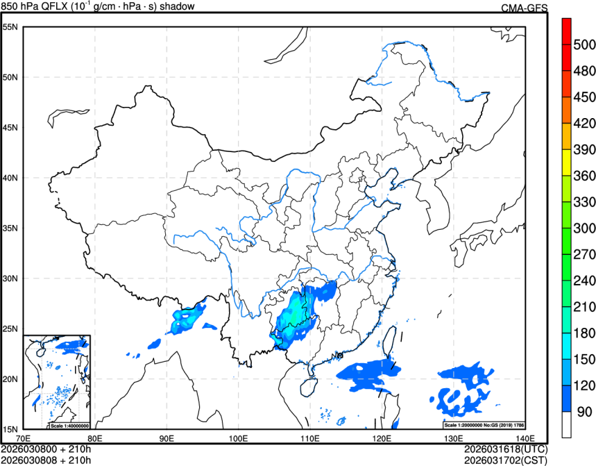 03/08 00时 +210小时