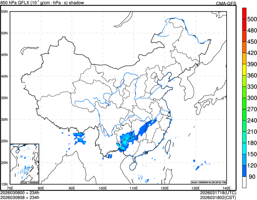 03/08 00时 +234小时