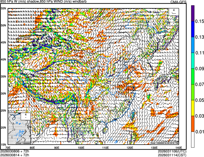 03/08 06时 +072小时