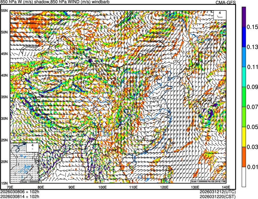03/08 06时 +102小时
