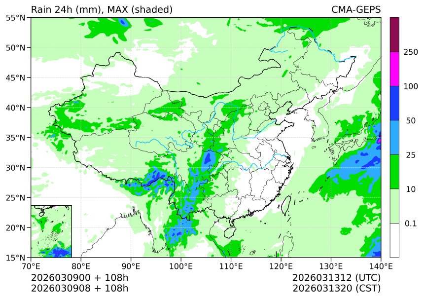 03/09 08时 +108小时
