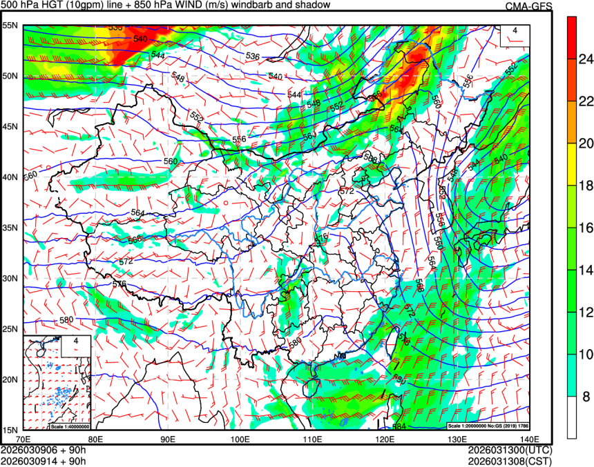 03/09 06时 +090小时
