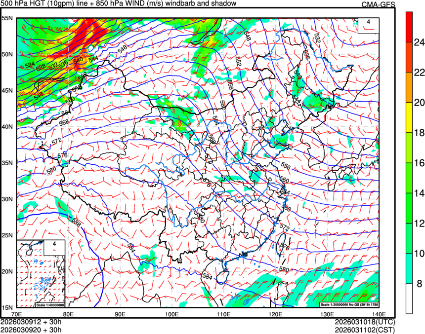 03/09 12时 +030小时