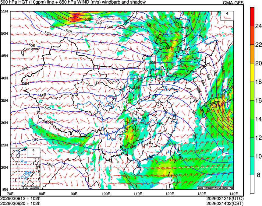 03/09 12时 +102小时