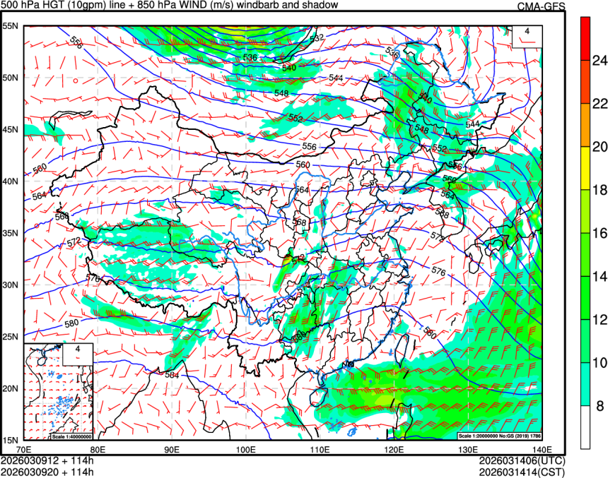 03/09 12时 +114小时