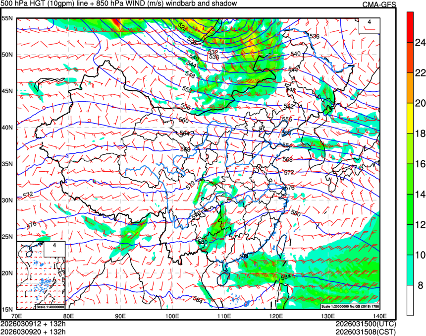 03/09 12时 +132小时