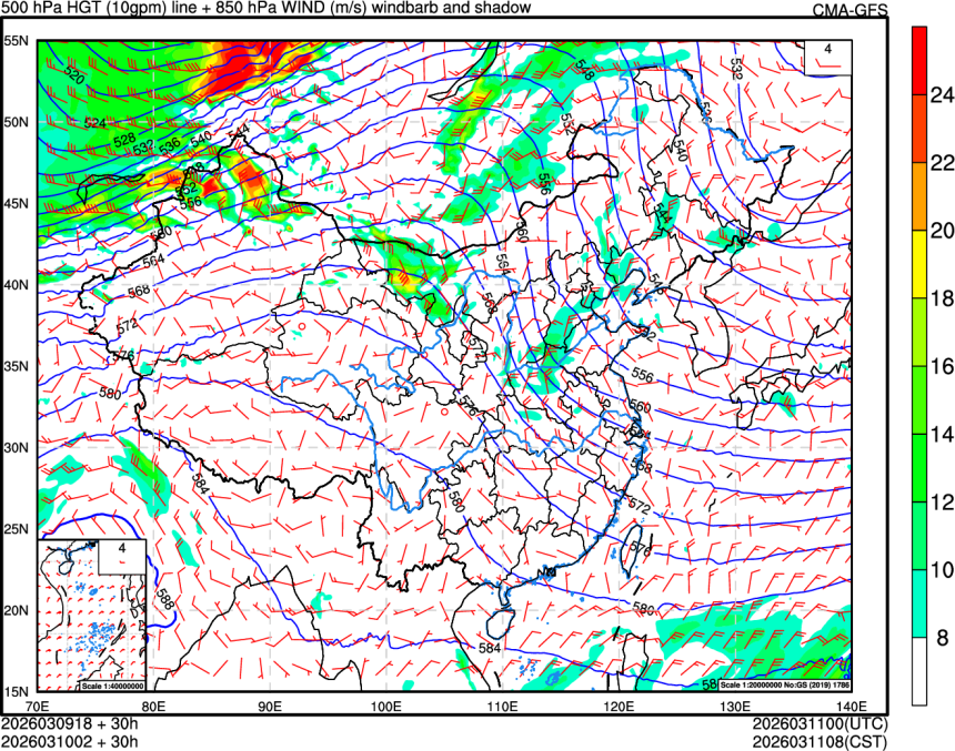 03/09 18时 +030小时