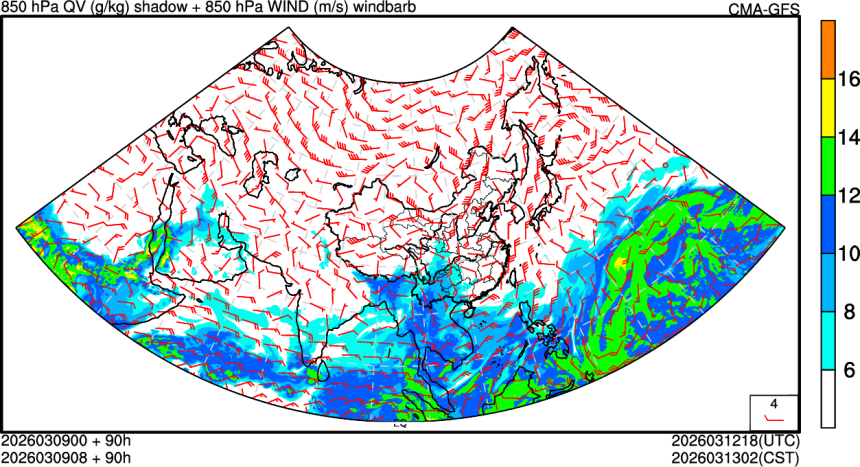 03/09 00时 +090小时