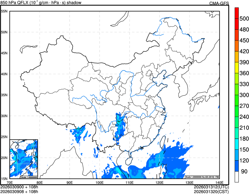 03/09 00时 +108小时