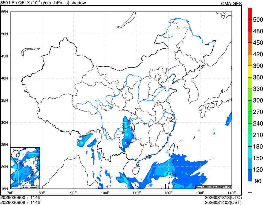 03/09 00时 +114小时
