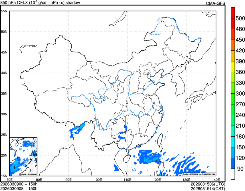 03/09 00时 +150小时